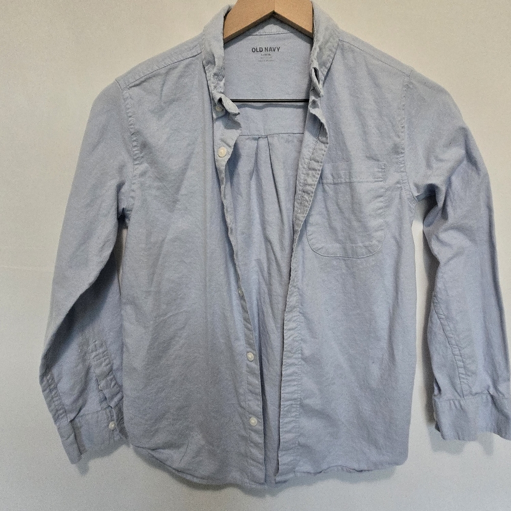 Old Navy Sky Blue Collared Shirt